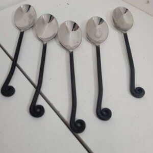 GS Treble Clef Stainless steel Spoons 5